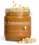 De Pindakaaswinkel Erdnussbutter Weiße Schokolade 420g 