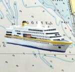 Modellschiff MS Hamburg 