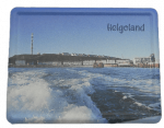 Aluminiummagnet Helgoland von der Dünenfähre gesehen 
