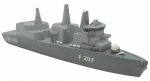 Modellschiff Marine Fregatte Bremen 