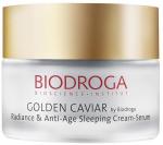 Biodroga Golden Caviar Radiance Anti-Aging Sleeping Cream-Serum (50ml) 