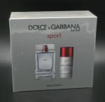 D&G Dolce & Gabbana The One for Men Sport Eau de Toilette 100 ml + Deodorant Stick 75 ml 