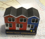 Model Helgoländer Hummerbude Hummerbude Rot/ Blau