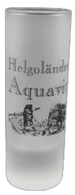 Schnapsglas "Helgoländer Aquavit" 