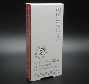 Wunderbrow - Eyebrow Gel Black/Brown 3 g + Eyebrow Brush 