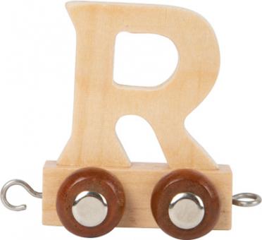 Buchstabenzug Holzbuchstabe "R" 