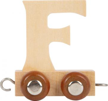 Buchstabenzug Holzbuchstabe "F" 
