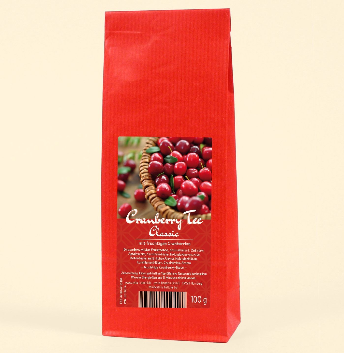 Mailänder Shop Helgoland | Cranberry Tee Classic | online kaufen