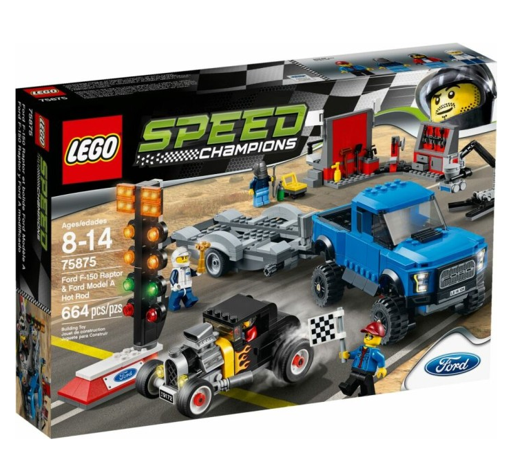 Transformer debat chokolade Mailänder Shop Helgoland | Lego (75875) Speed Champions Ford F-150 Raptor &  Ford Model A Hot Rod | online kaufen
